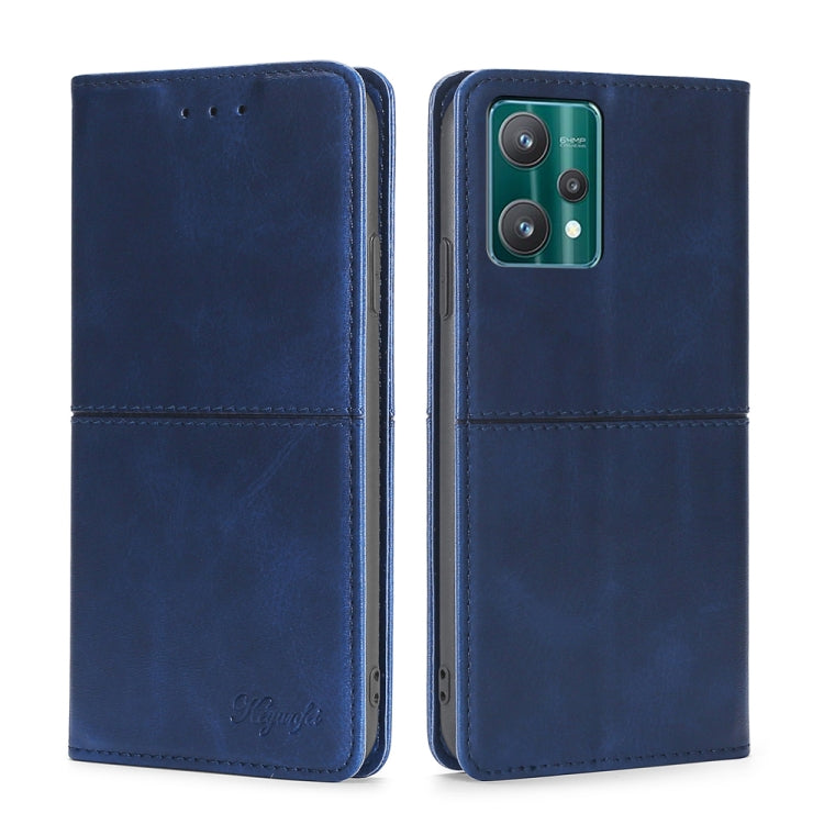 Cow Texture Magnetic Horizontal Flip Leather Phone Case, For OPPO Realme 9 Pro, For OPPO Realme 9 Pro+, For OPPO Realme 9i/A36 4G/A96 4G/K10 4G/A76 4G, For OPPO Realme C35