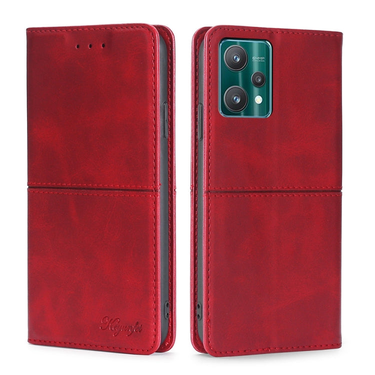 Cow Texture Magnetic Horizontal Flip Leather Phone Case, For OPPO Realme 9 Pro, For OPPO Realme 9 Pro+, For OPPO Realme 9i/A36 4G/A96 4G/K10 4G/A76 4G, For OPPO Realme C35