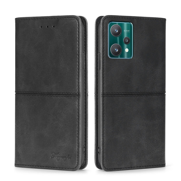 Cow Texture Magnetic Horizontal Flip Leather Phone Case, For OPPO Realme 9 Pro, For OPPO Realme 9 Pro+, For OPPO Realme 9i/A36 4G/A96 4G/K10 4G/A76 4G, For OPPO Realme C35