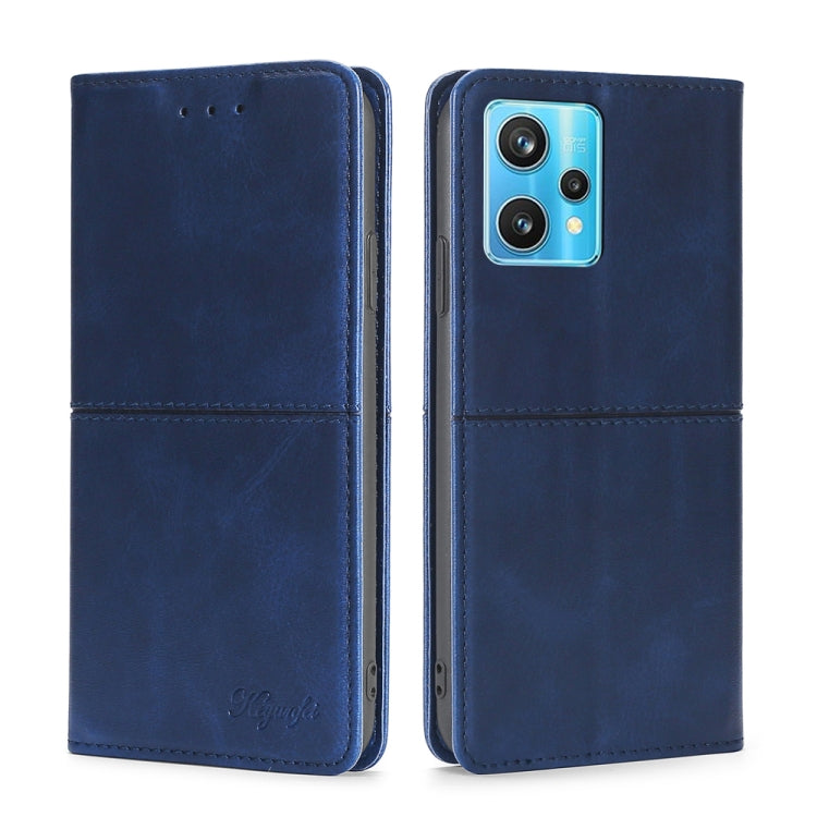 Cow Texture Magnetic Horizontal Flip Leather Phone Case, For OPPO Realme 9 Pro, For OPPO Realme 9 Pro+, For OPPO Realme 9i/A36 4G/A96 4G/K10 4G/A76 4G, For OPPO Realme C35