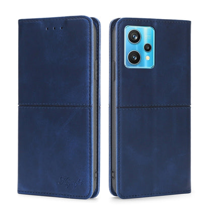 Cow Texture Magnetic Horizontal Flip Leather Phone Case, For OPPO Realme 9 Pro, For OPPO Realme 9 Pro+, For OPPO Realme 9i/A36 4G/A96 4G/K10 4G/A76 4G, For OPPO Realme C35