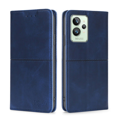 Cow Texture Magnetic Horizontal Flip Leather Phone Case, For OPPO Realme GT Neo3, For OPPO Realme GT2 Pro, For OPPO Realme Narzo 50i