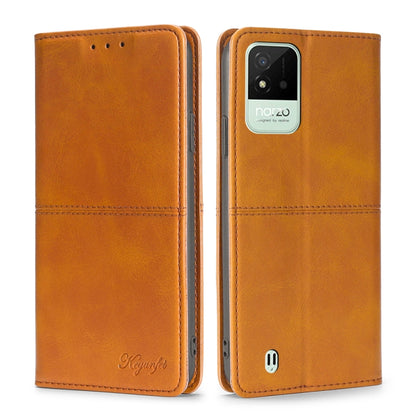 Cow Texture Magnetic Horizontal Flip Leather Phone Case, For OPPO Realme GT Neo3, For OPPO Realme GT2 Pro, For OPPO Realme Narzo 50i