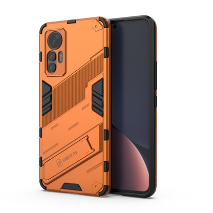 Punk Armor PC + TPU Phone Case with Holder, For Xiaomi 12 Lite