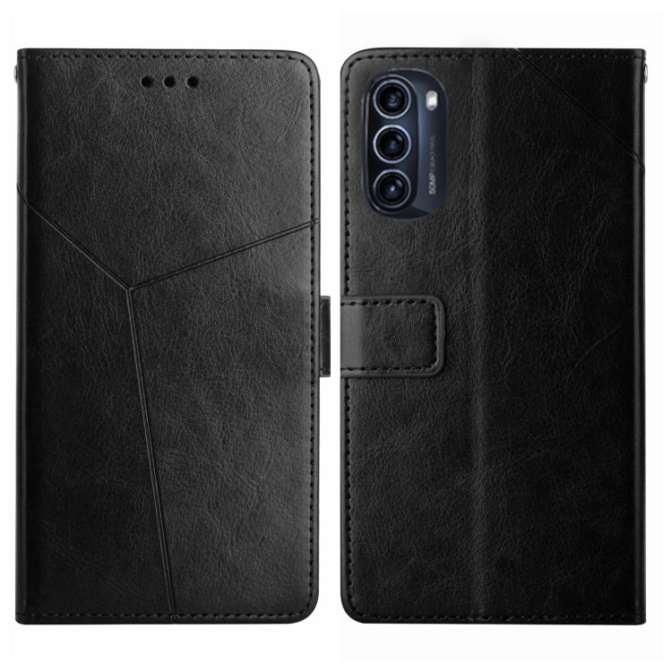 Y Stitching Horizontal Flip Leather Phone Case, For Motorola Moto G52J 5G, For Motorola Moto G71S, For OPPO Realme Narzo 50 4G, For OPPO Reno7 4G