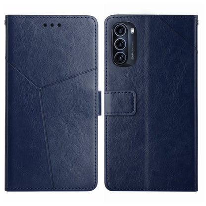Y Stitching Horizontal Flip Leather Phone Case, For Motorola Moto G52J 5G, For Motorola Moto G71S, For OPPO Realme Narzo 50 4G, For OPPO Reno7 4G