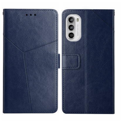 Y Stitching Horizontal Flip Leather Phone Case, For Motorola Moto G52J 5G, For Motorola Moto G71S, For OPPO Realme Narzo 50 4G, For OPPO Reno7 4G
