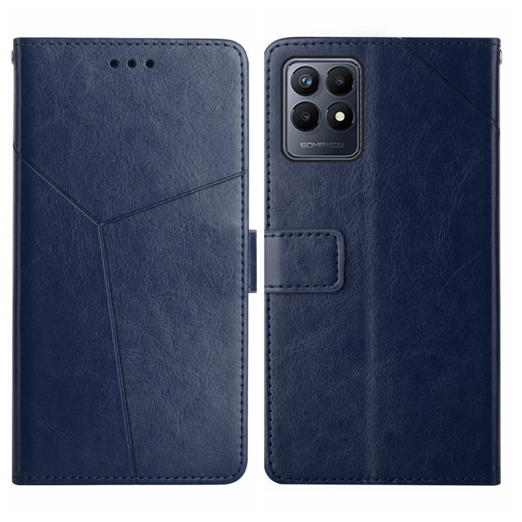 Y Stitching Horizontal Flip Leather Phone Case, For Motorola Moto G52J 5G, For Motorola Moto G71S, For OPPO Realme Narzo 50 4G, For OPPO Reno7 4G