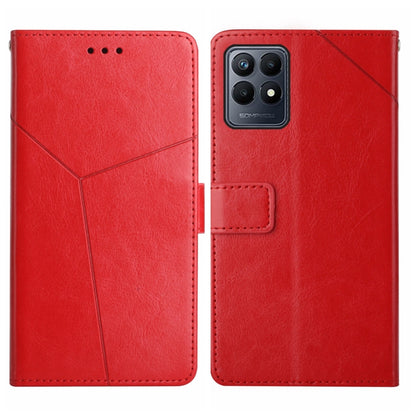 Y Stitching Horizontal Flip Leather Phone Case, For Motorola Moto G52J 5G, For Motorola Moto G71S, For OPPO Realme Narzo 50 4G, For OPPO Reno7 4G