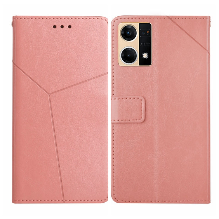 Y Stitching Horizontal Flip Leather Phone Case, For Motorola Moto G52J 5G, For Motorola Moto G71S, For OPPO Realme Narzo 50 4G, For OPPO Reno7 4G