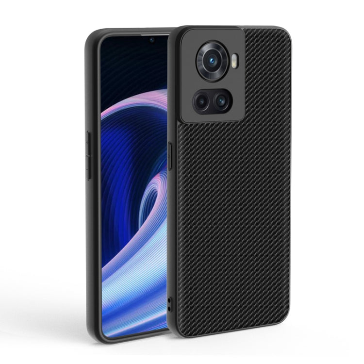 Ultra-thin Carbon Fiber Texture Printing Phone Case, For OnePlus 10R / Ace