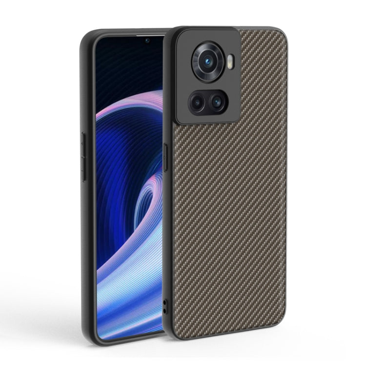 Ultra-thin Carbon Fiber Texture Printing Phone Case, For OnePlus 10R / Ace