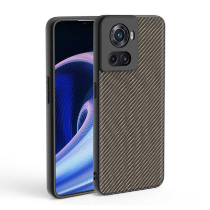 Ultra-thin Carbon Fiber Texture Printing Phone Case, For OnePlus 10R / Ace