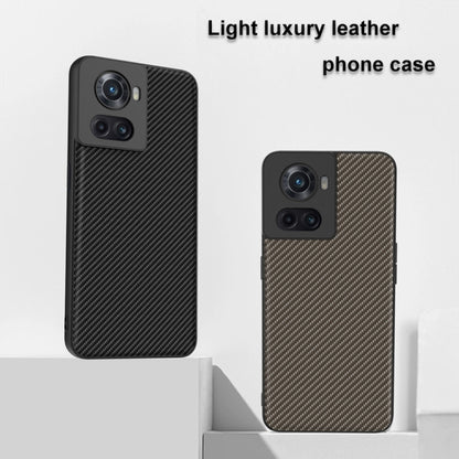 Ultra-thin Carbon Fiber Texture Printing Phone Case, For OnePlus 10R / Ace