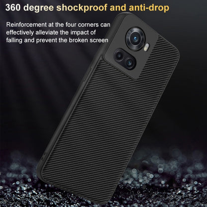 Ultra-thin Carbon Fiber Texture Printing Phone Case, For OnePlus 10R / Ace
