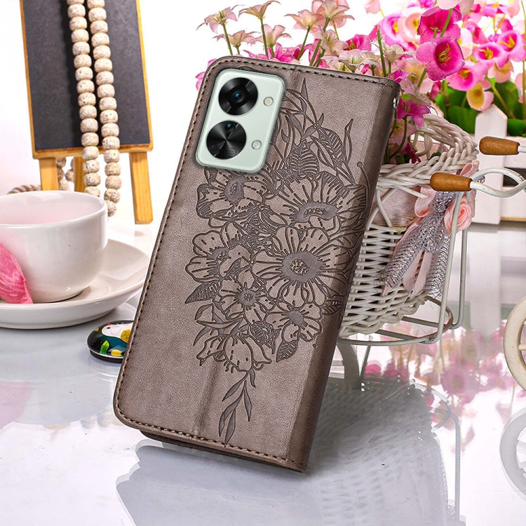 Embossed Butterfly Leather Phone Case, For OnePlus Nord 2T 5G, For OnePlus Nord CE 2 Lite 5G, For OnePlus Ace 5G