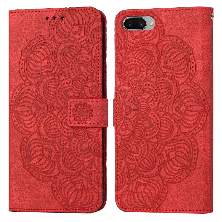 Mandala Embossed Flip Leather Phone Case, For OPPO A3s / A5 / Realme C1, For OPPO A7 / A5s, For OPPO A9 2020, For OPPO A15