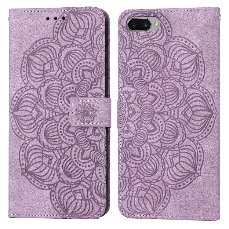 Mandala Embossed Flip Leather Phone Case, For OPPO A3s / A5 / Realme C1, For OPPO A7 / A5s, For OPPO A9 2020, For OPPO A15