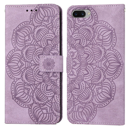 Mandala Embossed Flip Leather Phone Case, For OPPO A3s / A5 / Realme C1, For OPPO A7 / A5s, For OPPO A9 2020, For OPPO A15