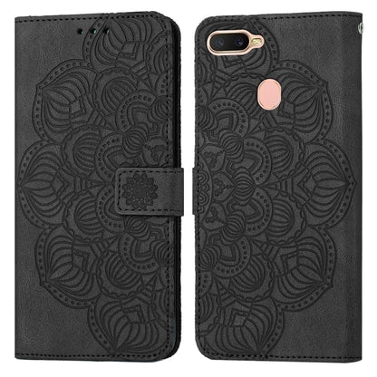 Mandala Embossed Flip Leather Phone Case, For OPPO A3s / A5 / Realme C1, For OPPO A7 / A5s, For OPPO A9 2020, For OPPO A15