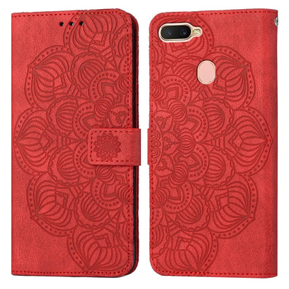 Mandala Embossed Flip Leather Phone Case, For OPPO A3s / A5 / Realme C1, For OPPO A7 / A5s, For OPPO A9 2020, For OPPO A15