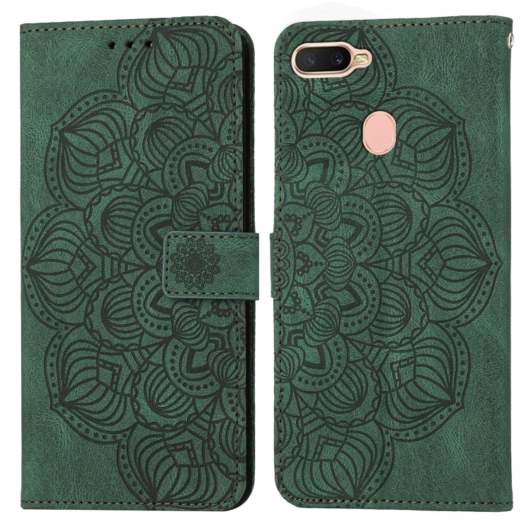 Mandala Embossed Flip Leather Phone Case, For OPPO A3s / A5 / Realme C1, For OPPO A7 / A5s, For OPPO A9 2020, For OPPO A15