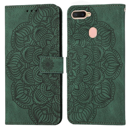 Mandala Embossed Flip Leather Phone Case, For OPPO A3s / A5 / Realme C1, For OPPO A7 / A5s, For OPPO A9 2020, For OPPO A15