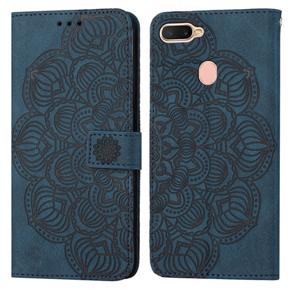 Mandala Embossed Flip Leather Phone Case, For OPPO A3s / A5 / Realme C1, For OPPO A7 / A5s, For OPPO A9 2020, For OPPO A15