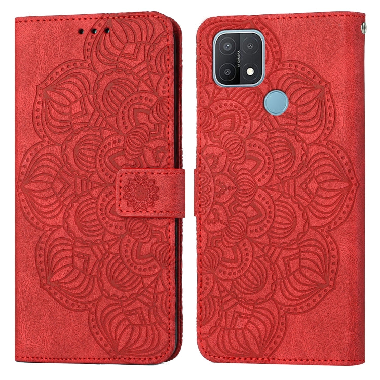 Mandala Embossed Flip Leather Phone Case, For OPPO A3s / A5 / Realme C1, For OPPO A7 / A5s, For OPPO A9 2020, For OPPO A15