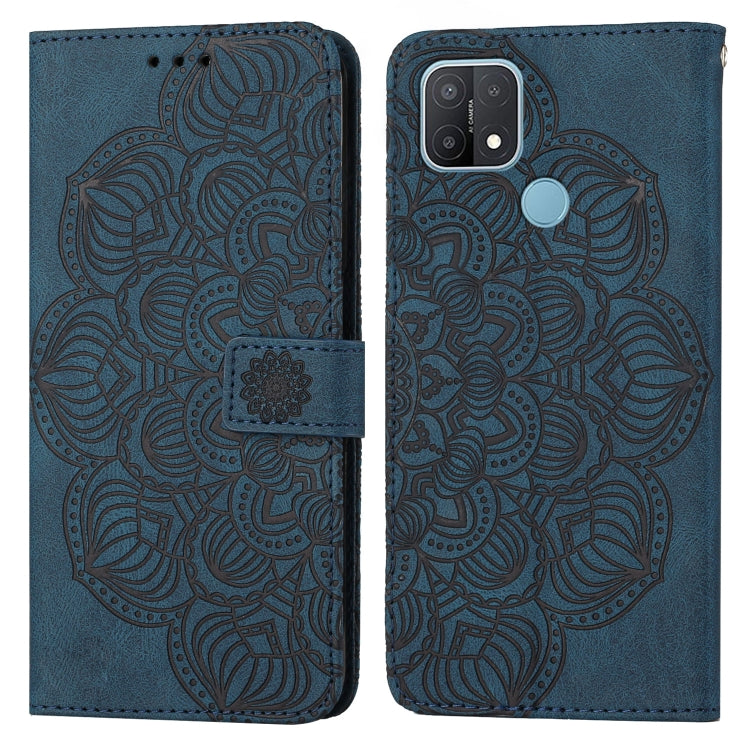 Mandala Embossed Flip Leather Phone Case, For OPPO A3s / A5 / Realme C1, For OPPO A7 / A5s, For OPPO A9 2020, For OPPO A15