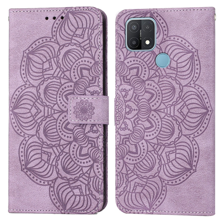 Mandala Embossed Flip Leather Phone Case, For OPPO A3s / A5 / Realme C1, For OPPO A7 / A5s, For OPPO A9 2020, For OPPO A15