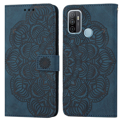 Mandala Embossed Flip Leather Phone Case, For OPPO A53s, For OPPO A54 4G, For OPPO A92 / A72 / A52, For OPPO A93 5G