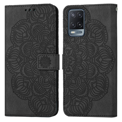 Mandala Embossed Flip Leather Phone Case, For OPPO A53s, For OPPO A54 4G, For OPPO A92 / A72 / A52, For OPPO A93 5G