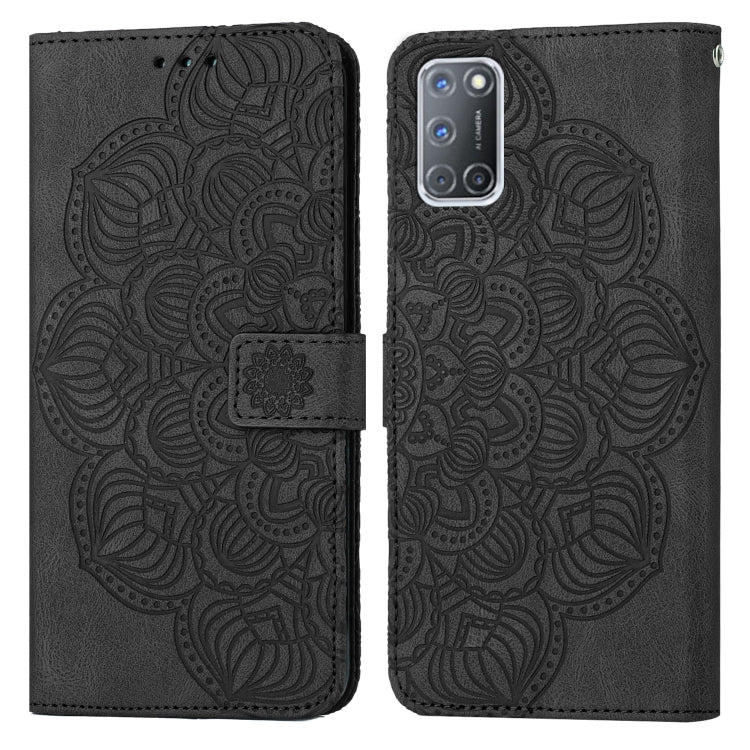 Mandala Embossed Flip Leather Phone Case, For OPPO A53s, For OPPO A54 4G, For OPPO A92 / A72 / A52, For OPPO A93 5G