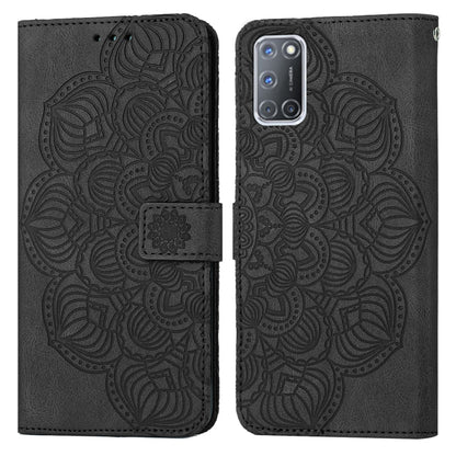 Mandala Embossed Flip Leather Phone Case, For OPPO A53s, For OPPO A54 4G, For OPPO A92 / A72 / A52, For OPPO A93 5G