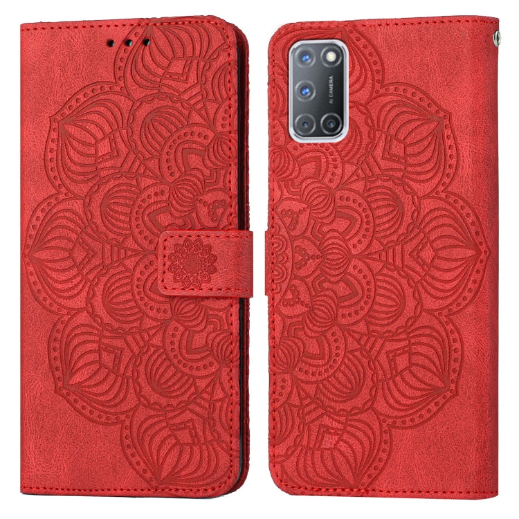 Mandala Embossed Flip Leather Phone Case, For OPPO A53s, For OPPO A54 4G, For OPPO A92 / A72 / A52, For OPPO A93 5G