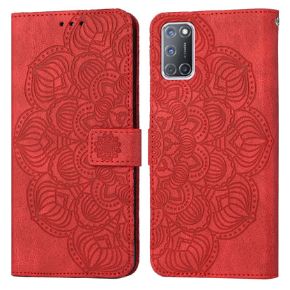 Mandala Embossed Flip Leather Phone Case, For OPPO A53s, For OPPO A54 4G, For OPPO A92 / A72 / A52, For OPPO A93 5G