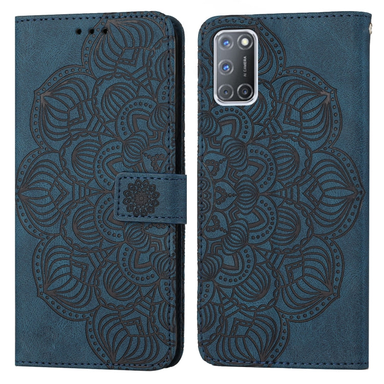 Mandala Embossed Flip Leather Phone Case, For OPPO A53s, For OPPO A54 4G, For OPPO A92 / A72 / A52, For OPPO A93 5G