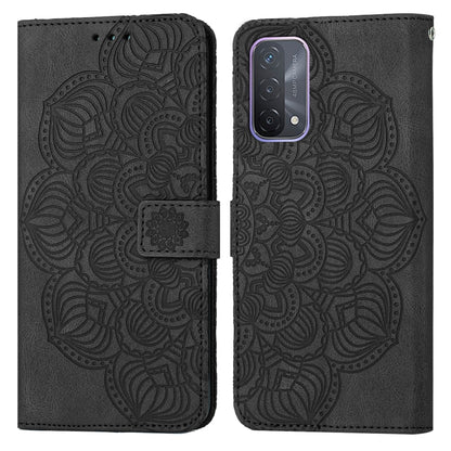 Mandala Embossed Flip Leather Phone Case, For OPPO A53s, For OPPO A54 4G, For OPPO A92 / A72 / A52, For OPPO A93 5G