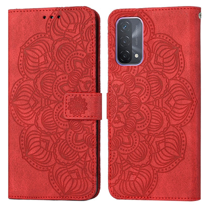 Mandala Embossed Flip Leather Phone Case, For OPPO A53s, For OPPO A54 4G, For OPPO A92 / A72 / A52, For OPPO A93 5G