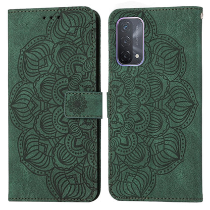 Mandala Embossed Flip Leather Phone Case, For OPPO A53s, For OPPO A54 4G, For OPPO A92 / A72 / A52, For OPPO A93 5G