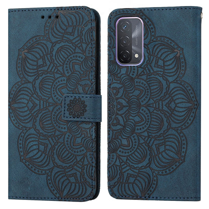 Mandala Embossed Flip Leather Phone Case, For OPPO A53s, For OPPO A54 4G, For OPPO A92 / A72 / A52, For OPPO A93 5G