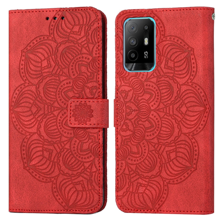 Mandala Embossed Flip Leather Phone Case, For OPPO A94 5G, For OPPO A96 4G / Realme 9i, For OPPO Realme C11, For OPPO Find X3 / Find X3 Pro