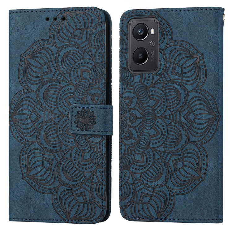 Mandala Embossed Flip Leather Phone Case, For OPPO A94 5G, For OPPO A96 4G / Realme 9i, For OPPO Realme C11, For OPPO Find X3 / Find X3 Pro