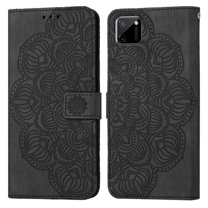 Mandala Embossed Flip Leather Phone Case, For OPPO A94 5G, For OPPO A96 4G / Realme 9i, For OPPO Realme C11, For OPPO Find X3 / Find X3 Pro