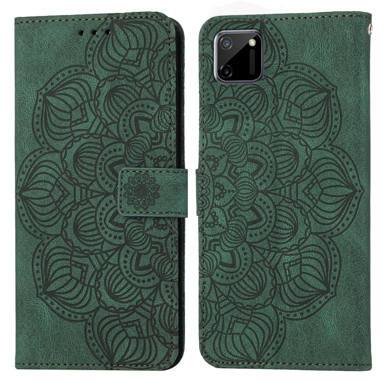 Mandala Embossed Flip Leather Phone Case, For OPPO A94 5G, For OPPO A96 4G / Realme 9i, For OPPO Realme C11, For OPPO Find X3 / Find X3 Pro