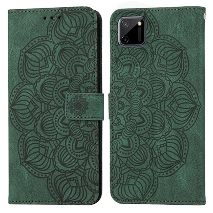 Mandala Embossed Flip Leather Phone Case, For OPPO A94 5G, For OPPO A96 4G / Realme 9i, For OPPO Realme C11, For OPPO Find X3 / Find X3 Pro