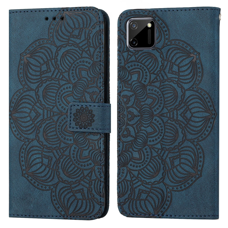 Mandala Embossed Flip Leather Phone Case, For OPPO A94 5G, For OPPO A96 4G / Realme 9i, For OPPO Realme C11, For OPPO Find X3 / Find X3 Pro