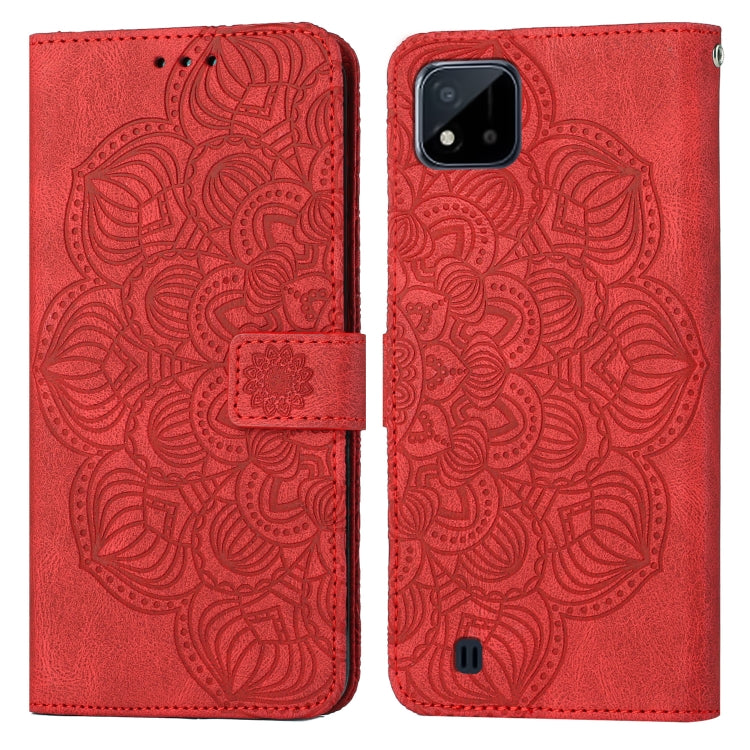 Mandala Embossed Flip Leather Phone Case, For OPPO Realme C20, For OPPO Realme C21, For OPPO Reno6 5G, For OPPO Reno6 Pro 5G