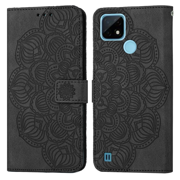 Mandala Embossed Flip Leather Phone Case, For OPPO Realme C20, For OPPO Realme C21, For OPPO Reno6 5G, For OPPO Reno6 Pro 5G